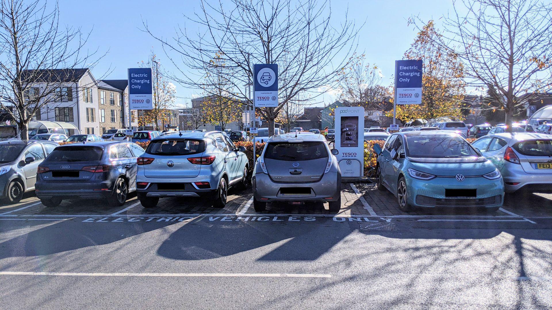 Tesco Superstore Keynsham Keynsham, England EV Station