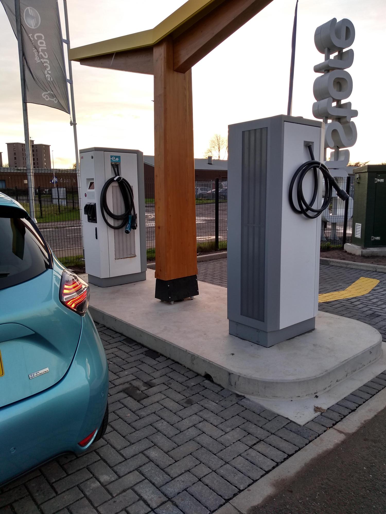 FastNed Dundee Angus Court, Broomhill Road, Dundee. DD2 3WT EV Station