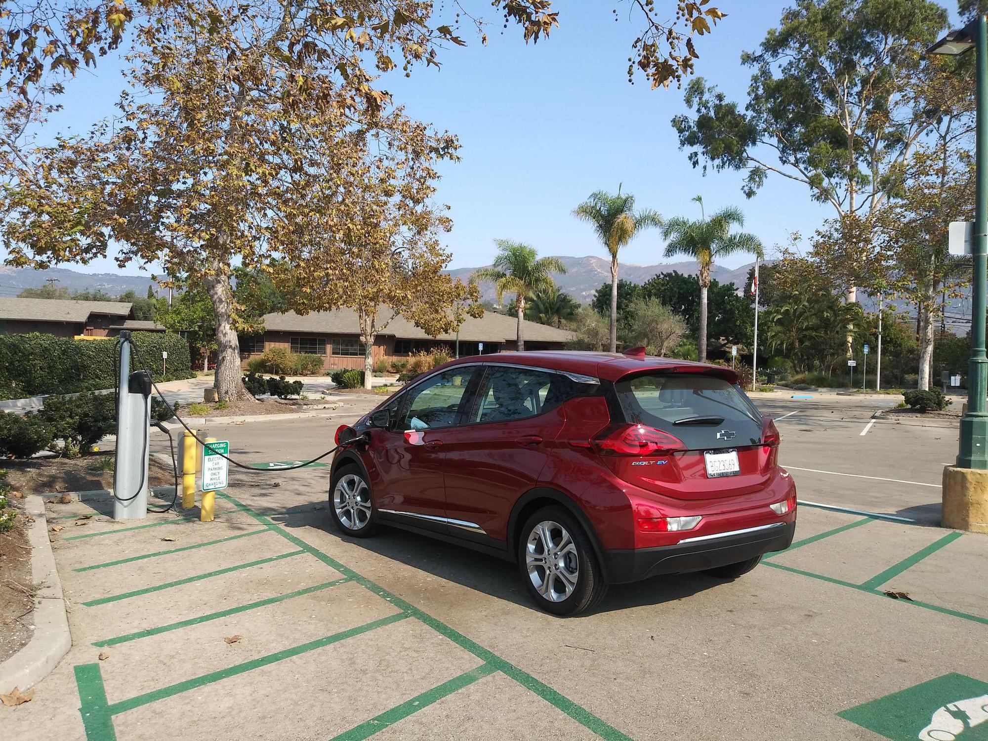 Goleta Water District Santa Barbara, CA EV Station