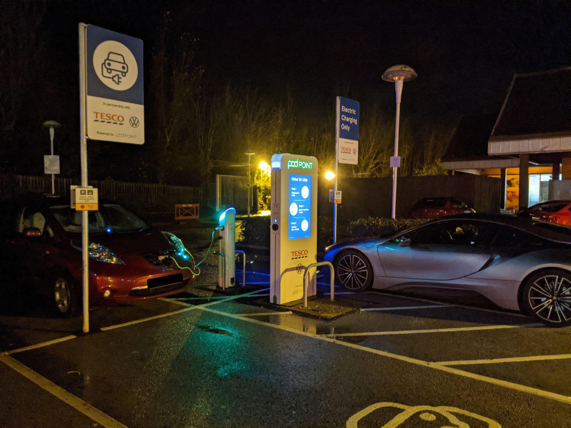 Tesco Superstore Llandudno Junction Tremarl Industrial Estate, Wales EV Station