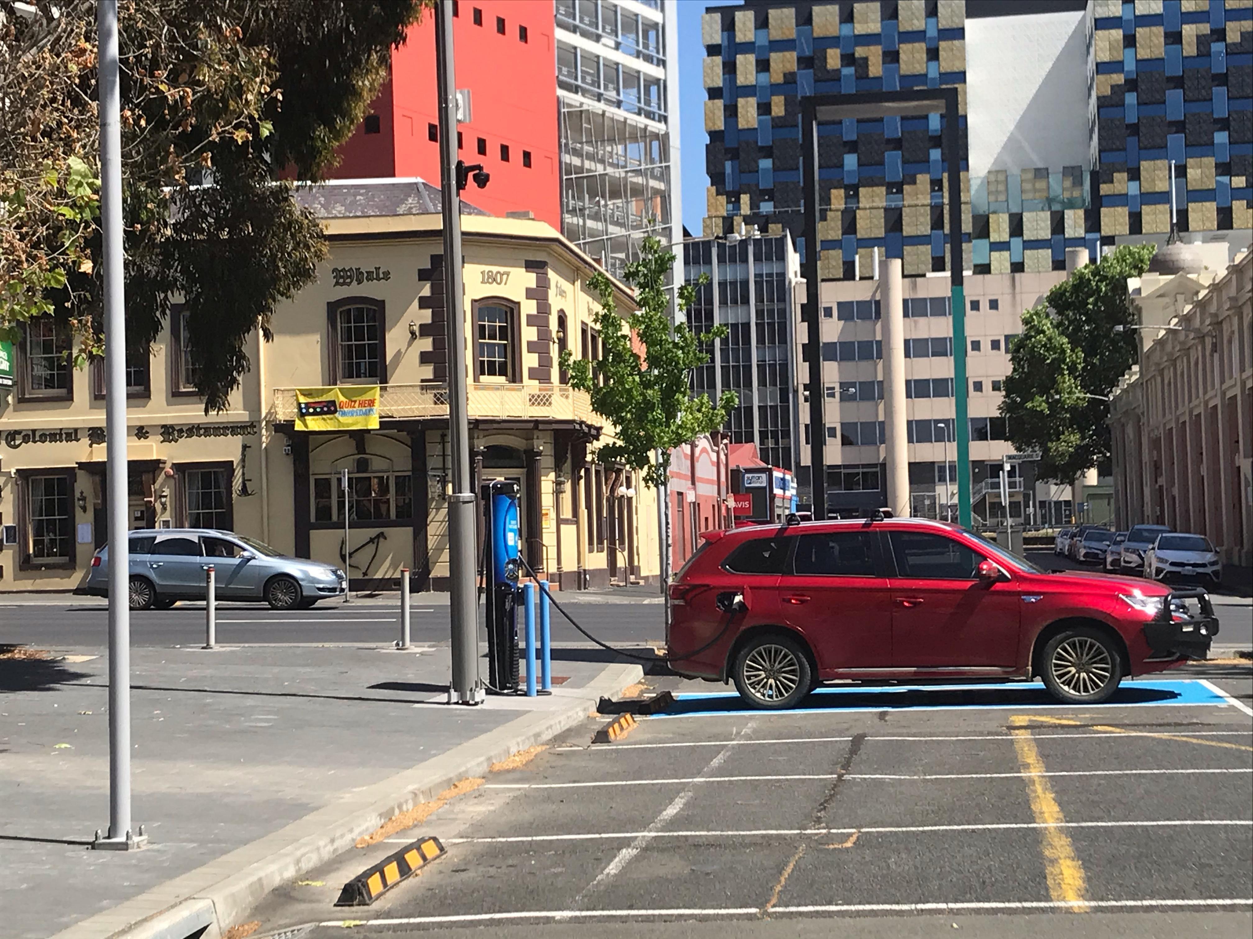 Dunn Place Car Park Hobart, TAS EV Station