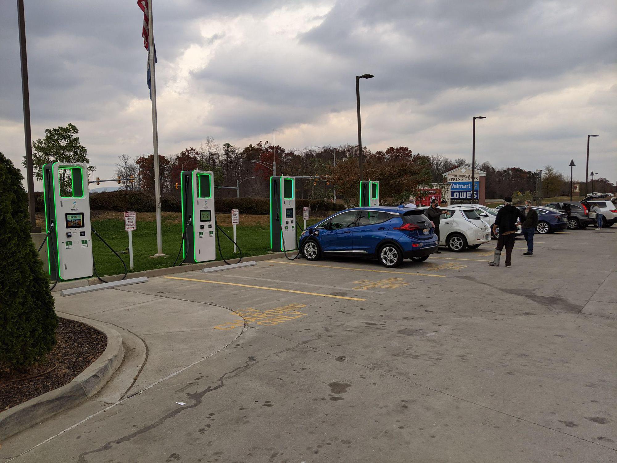 Sheetz Zion Crossroads, VA EV Station