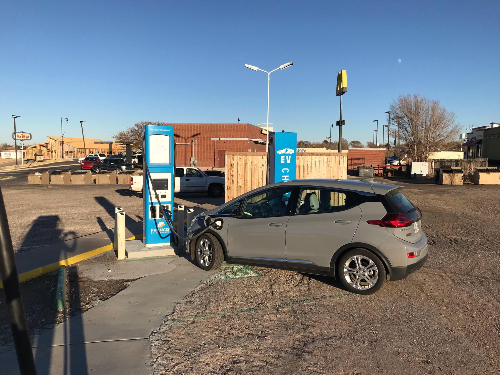Northridge Shopping Center Guymon, OK EV Station