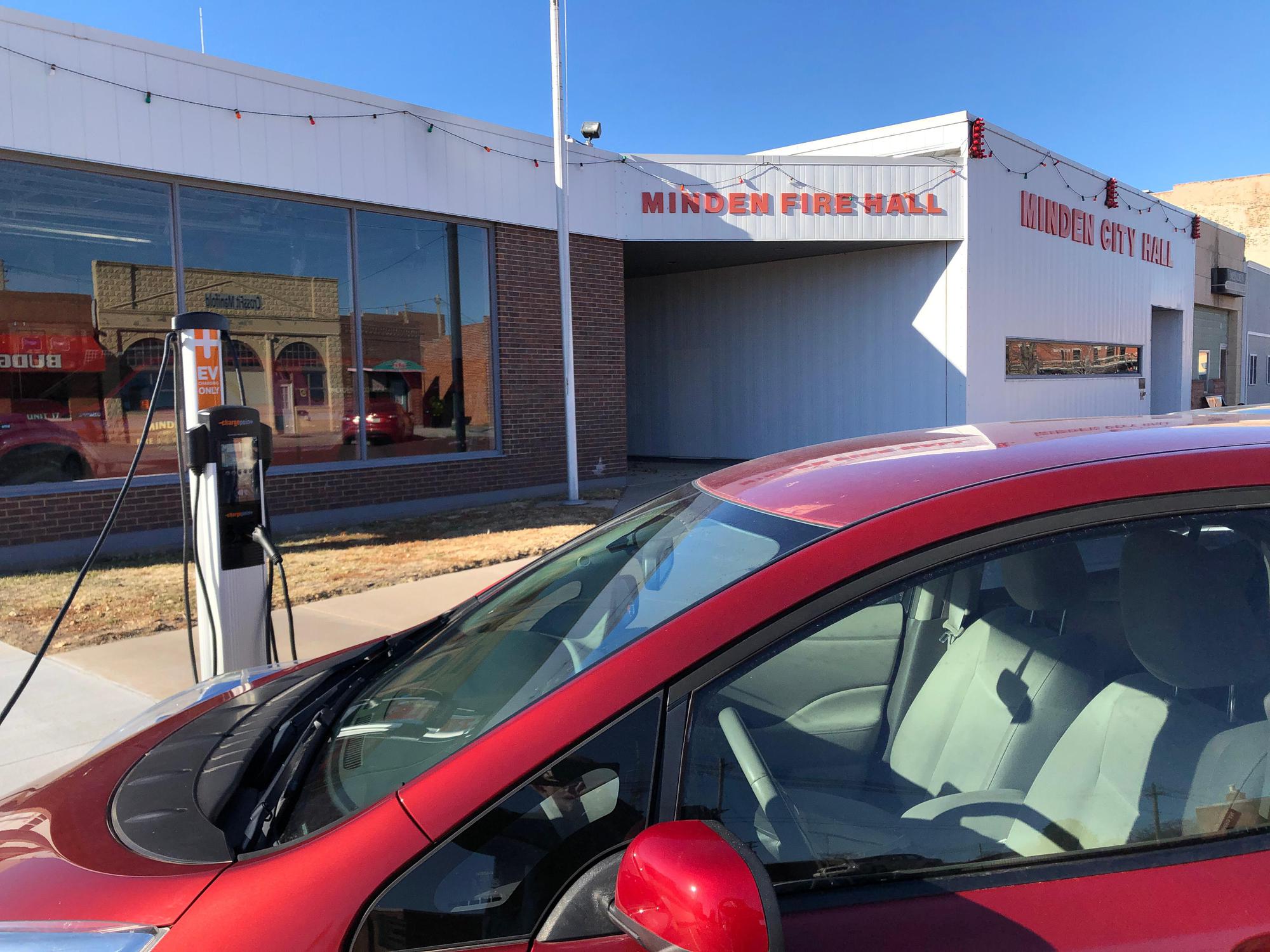 Minden City Hall Minden, NE EV Station