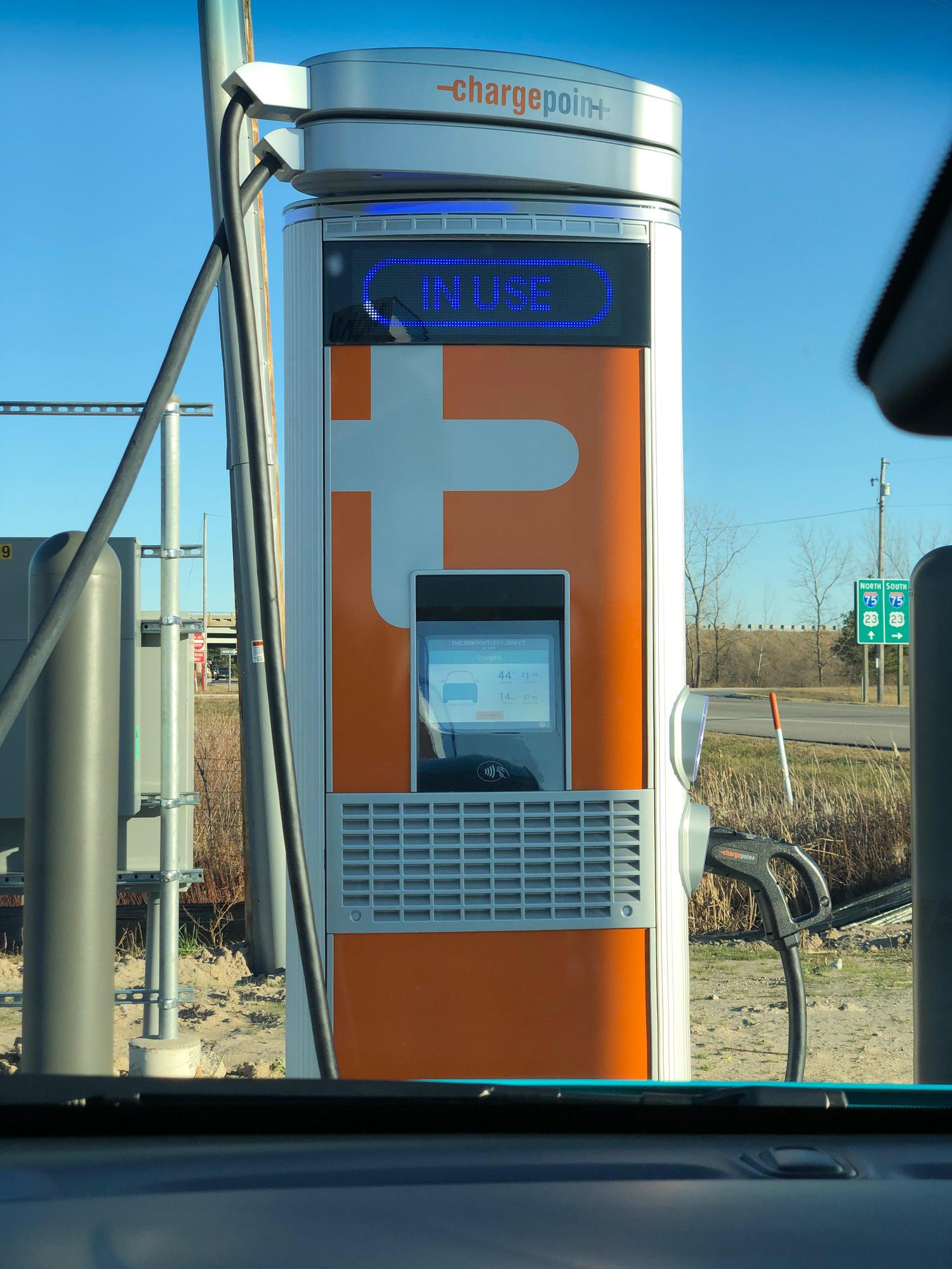 The Jerky Outlet Kawkawlin, MI EV Station