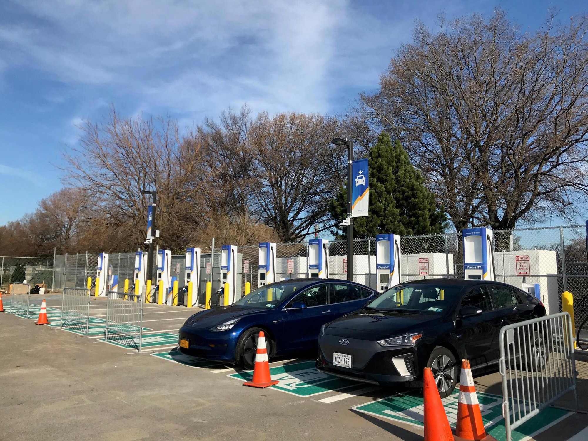 JFK Airport Cell Phone Lot West New York, NY EV Station