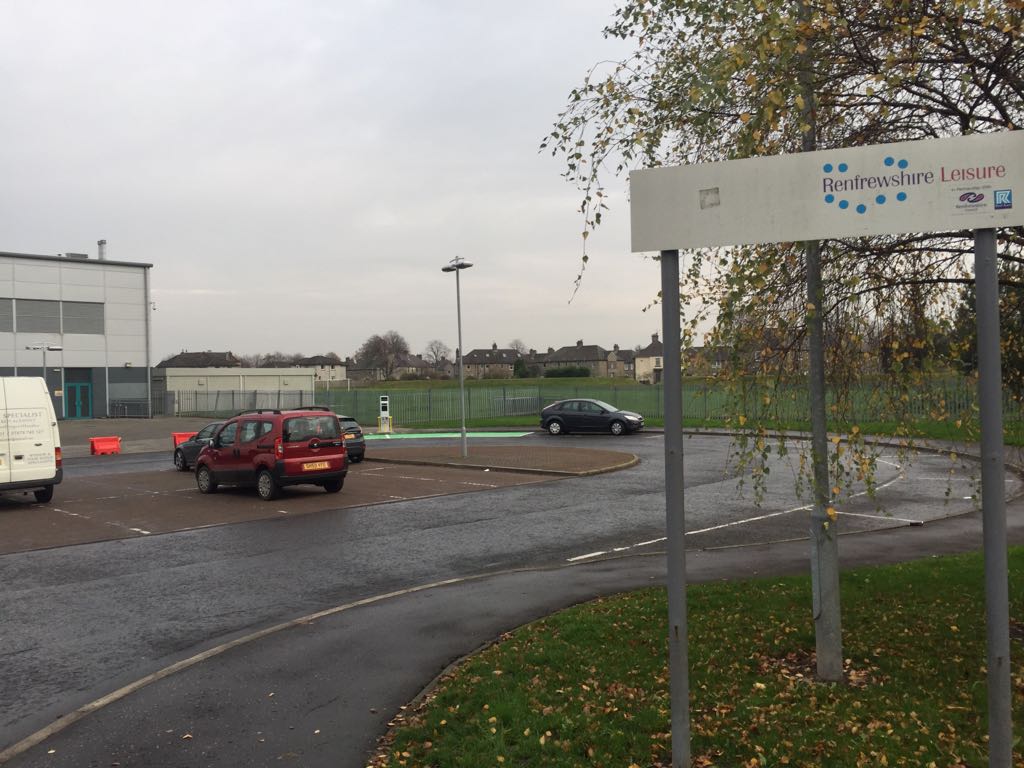 Renfrew Sports Centre Car Park Renfrew, Scotland EV Station