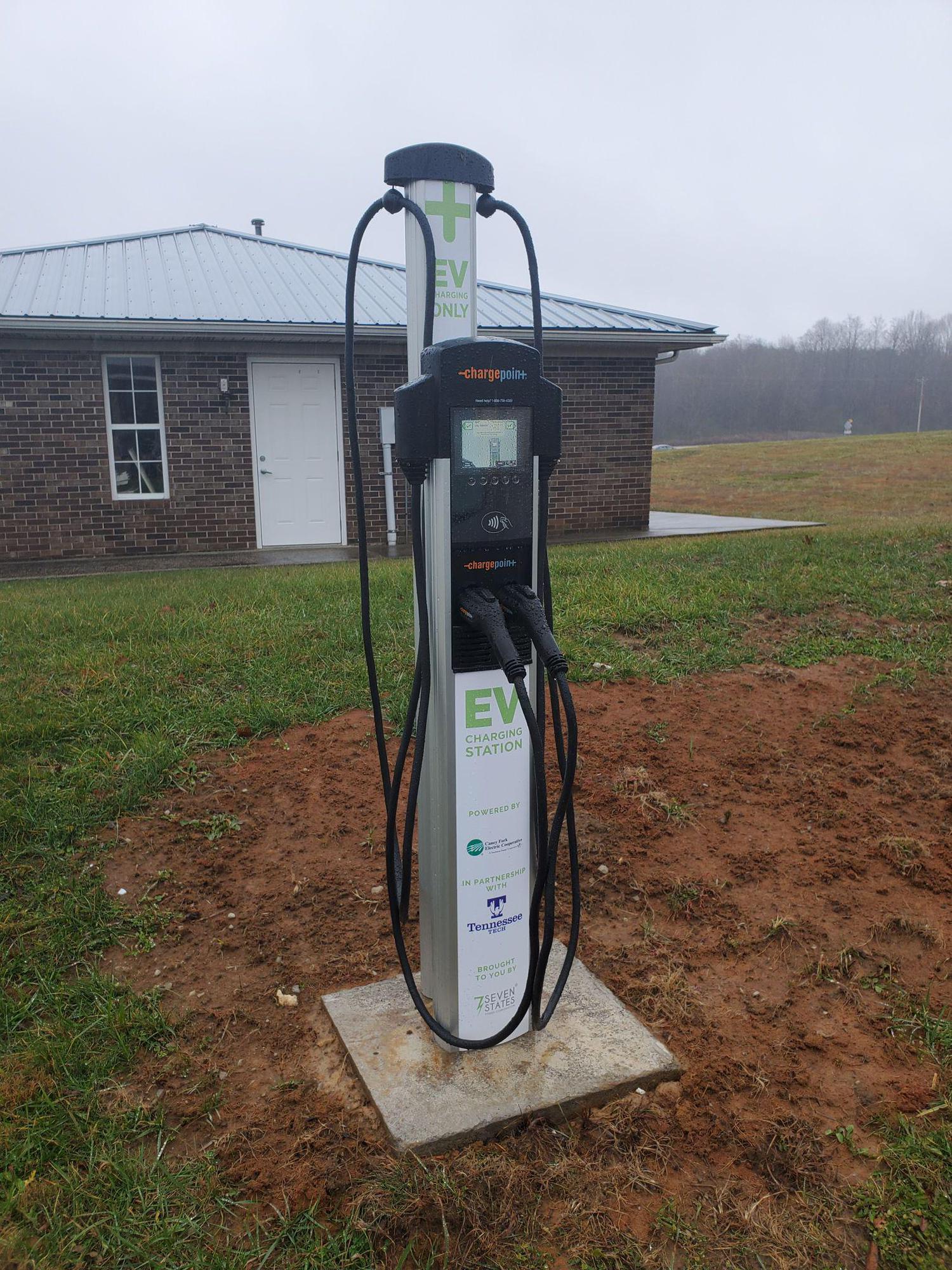 Caney Fork Electric Cooperative Spencer, TN EV Station