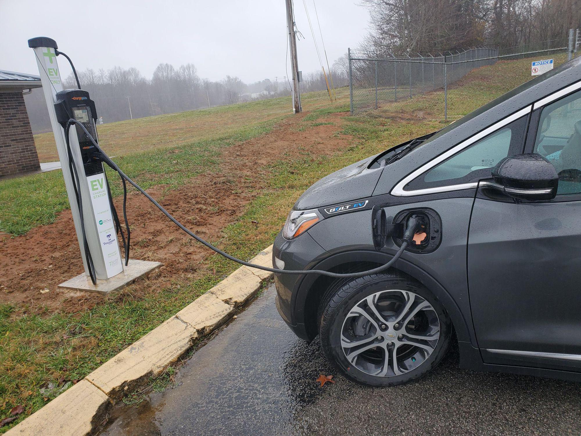 Caney Fork Electric Cooperative Spencer, TN EV Station