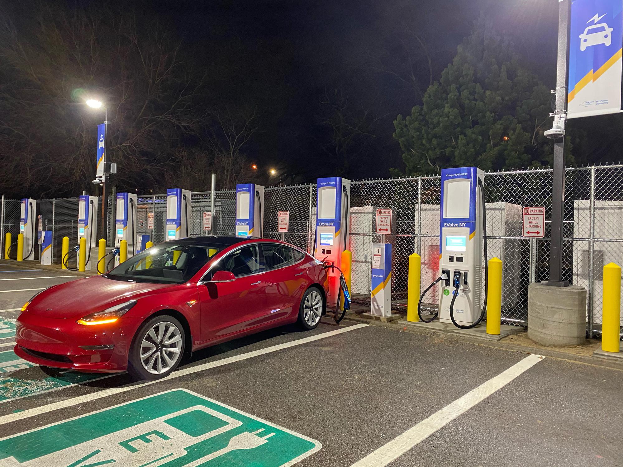 JFK Airport Cell Phone Lot West New York, NY EV Station