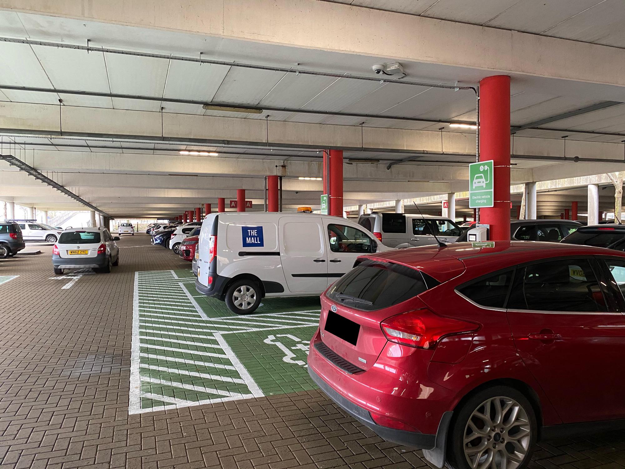 The Mall at Cribbs Causeway Car Park A (1) Patchway, England EV