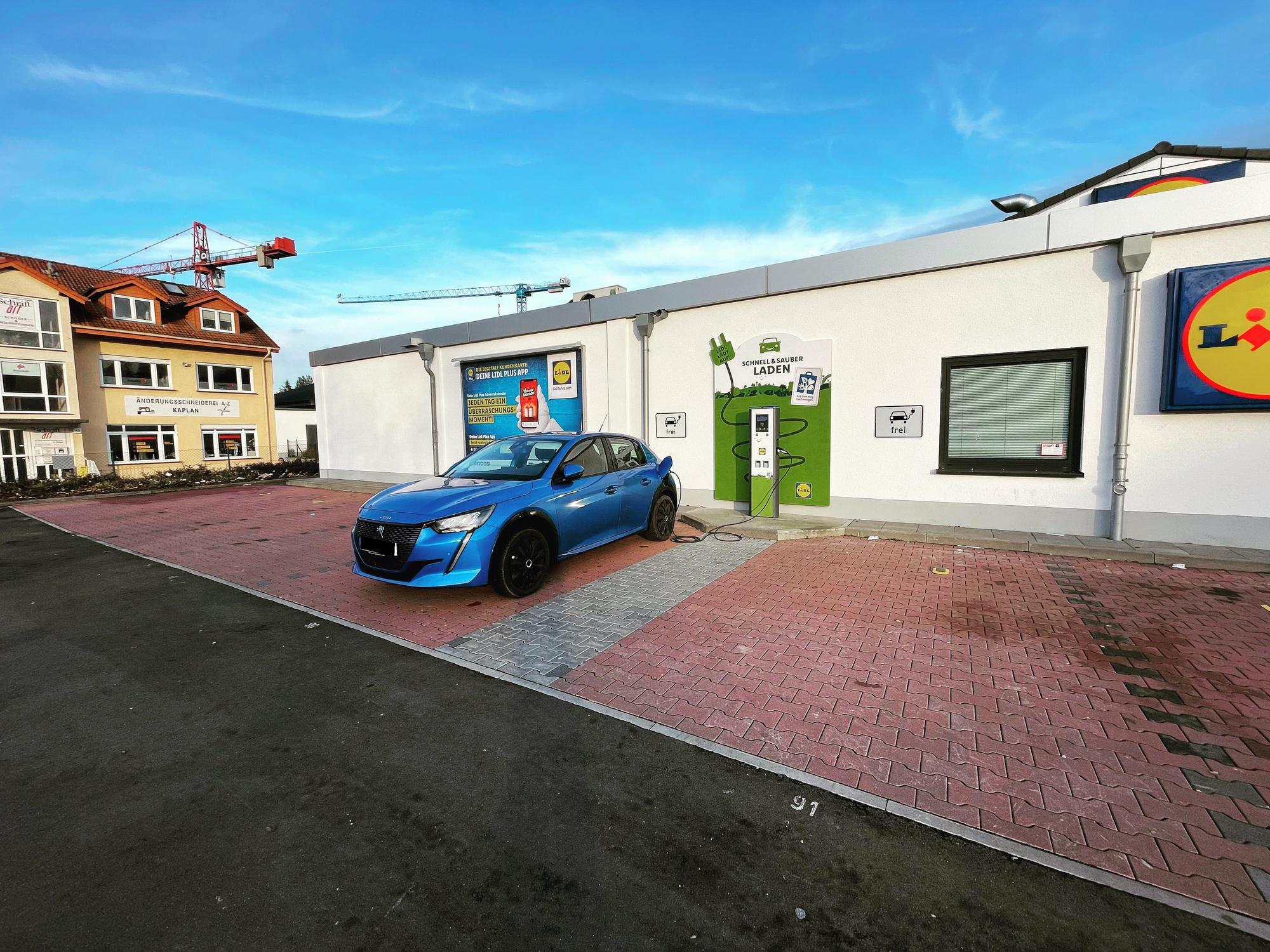 Lidl Taunusstein, HE EV Station