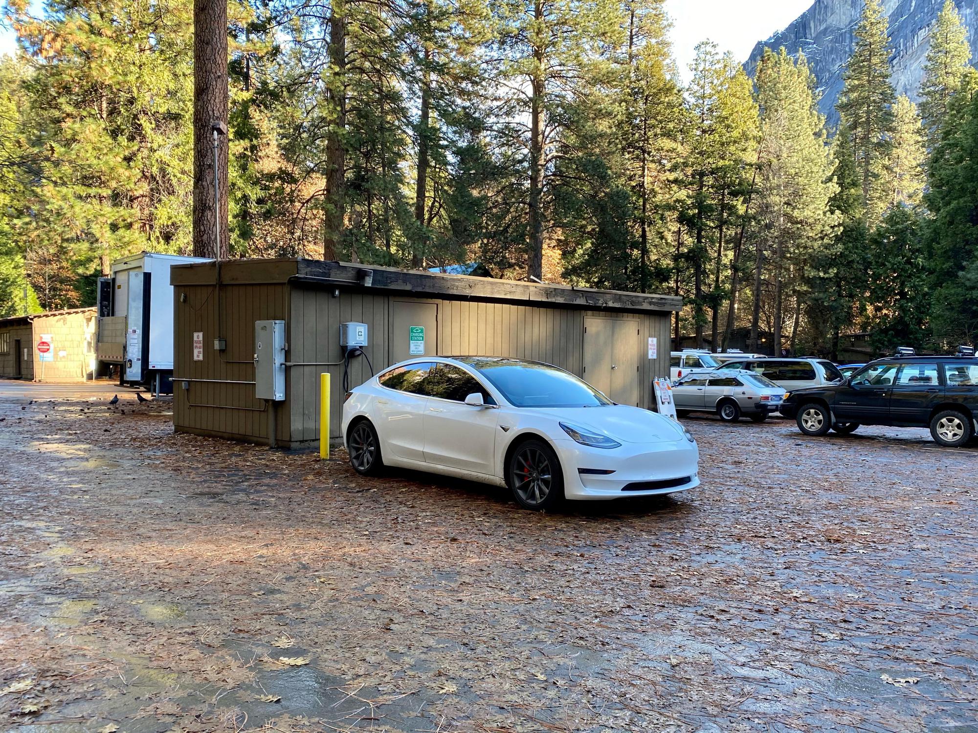 Yosemite Village Store Yosemite Valley, CA EV Station