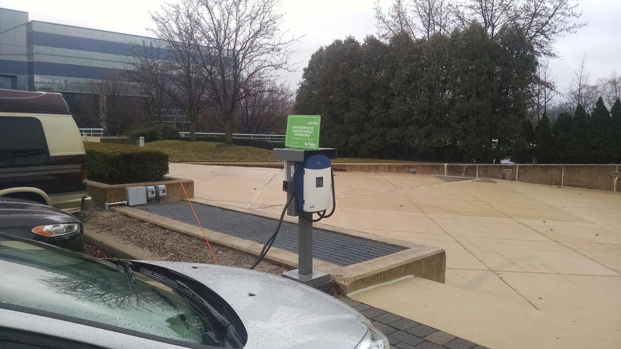 Leviton Corporate Headquarters Melville, NY EV Station
