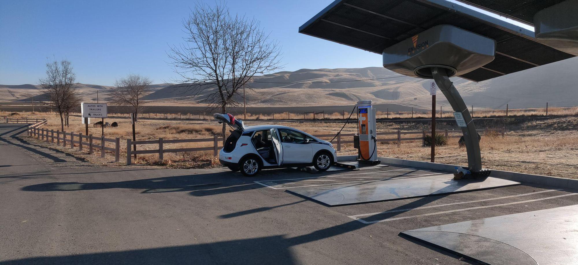 Caltrans Shandon Safety Roadside Rest Area Shandon, CA EV Station