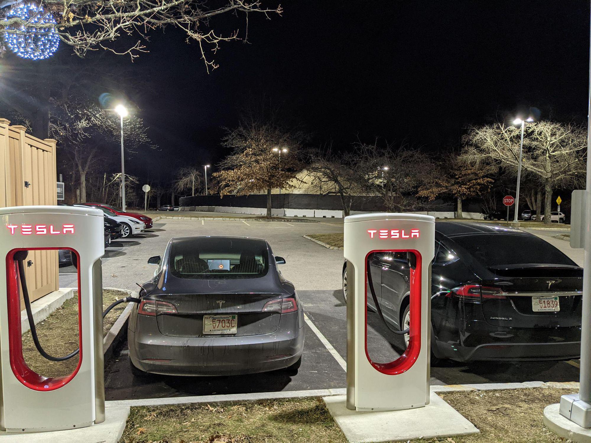 Boylston St Parking Lot Newton, MA EV Station