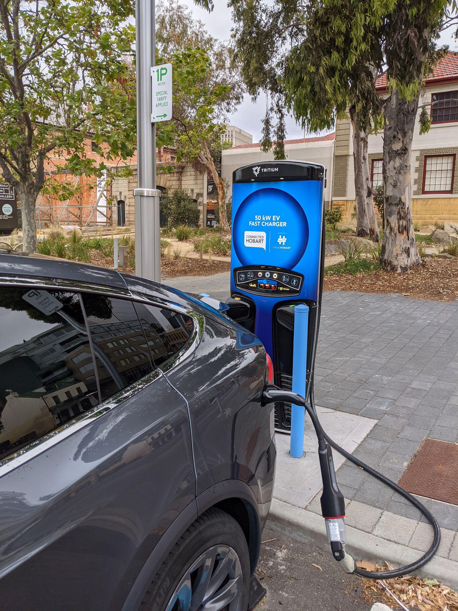 Dunn Place Car Park Hobart, TAS EV Station