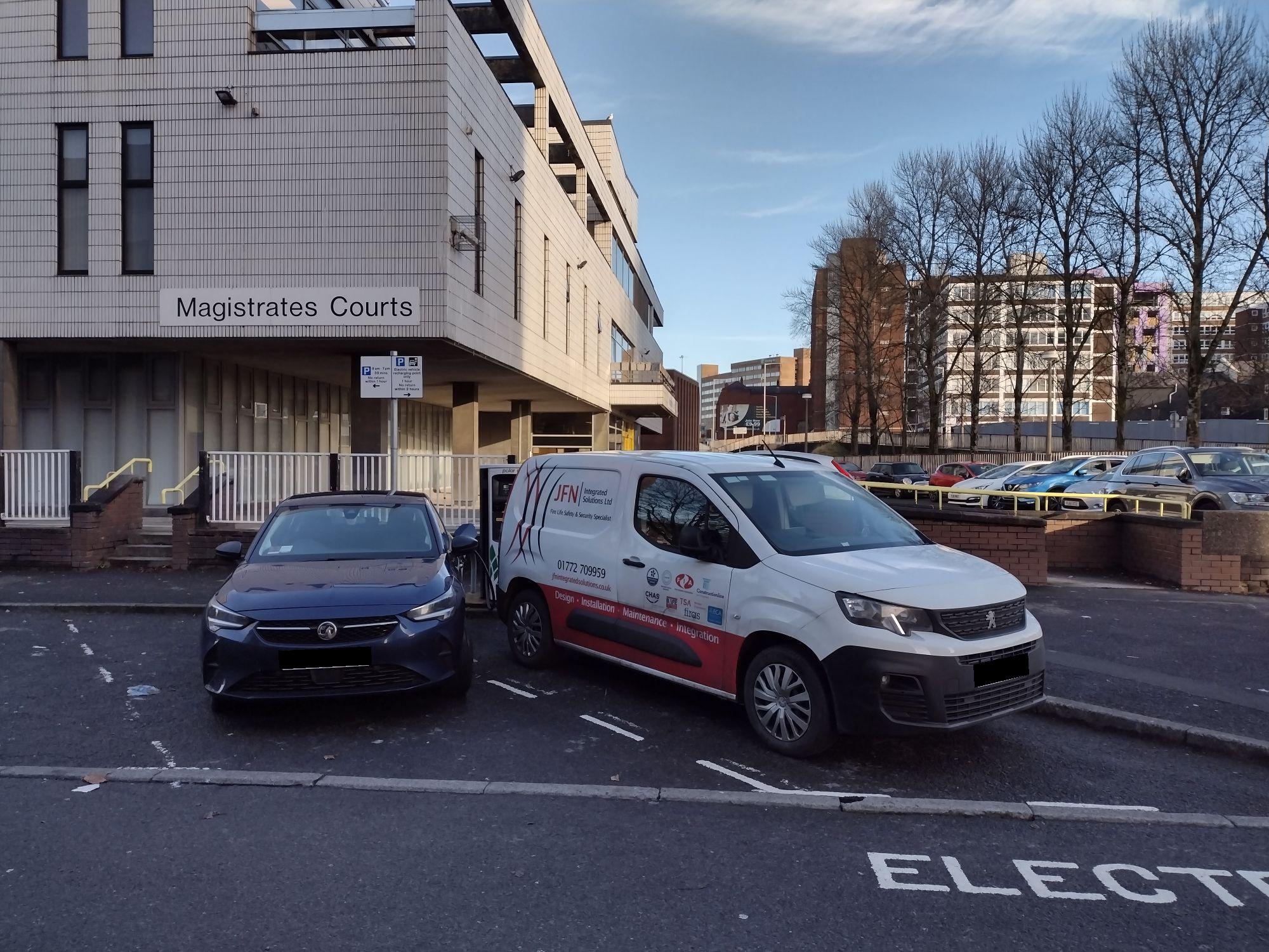 Lawson St Parking/Charging 2 Lawson St, Preston PR1, UK EV Station