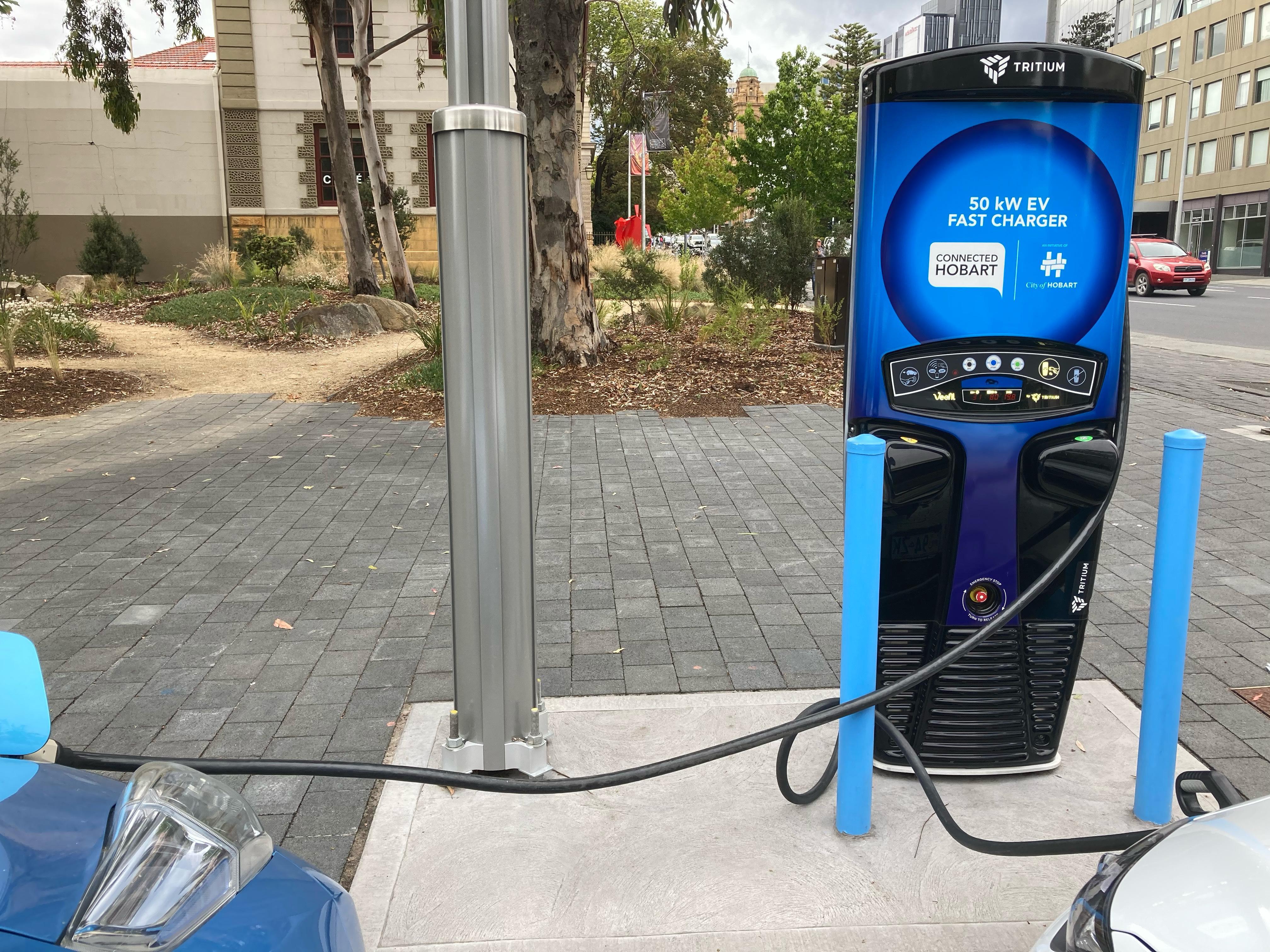 Dunn Place Car Park Hobart, TAS EV Station