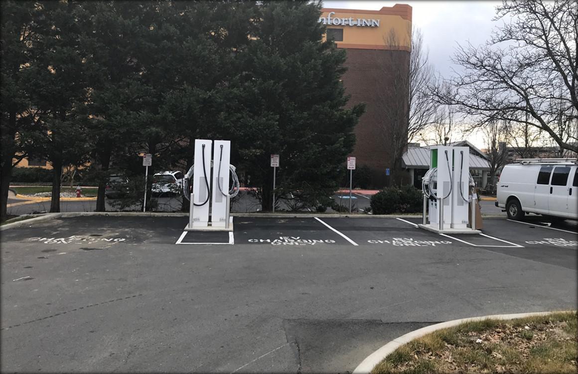 Bank of America Fairfax, VA EV Station