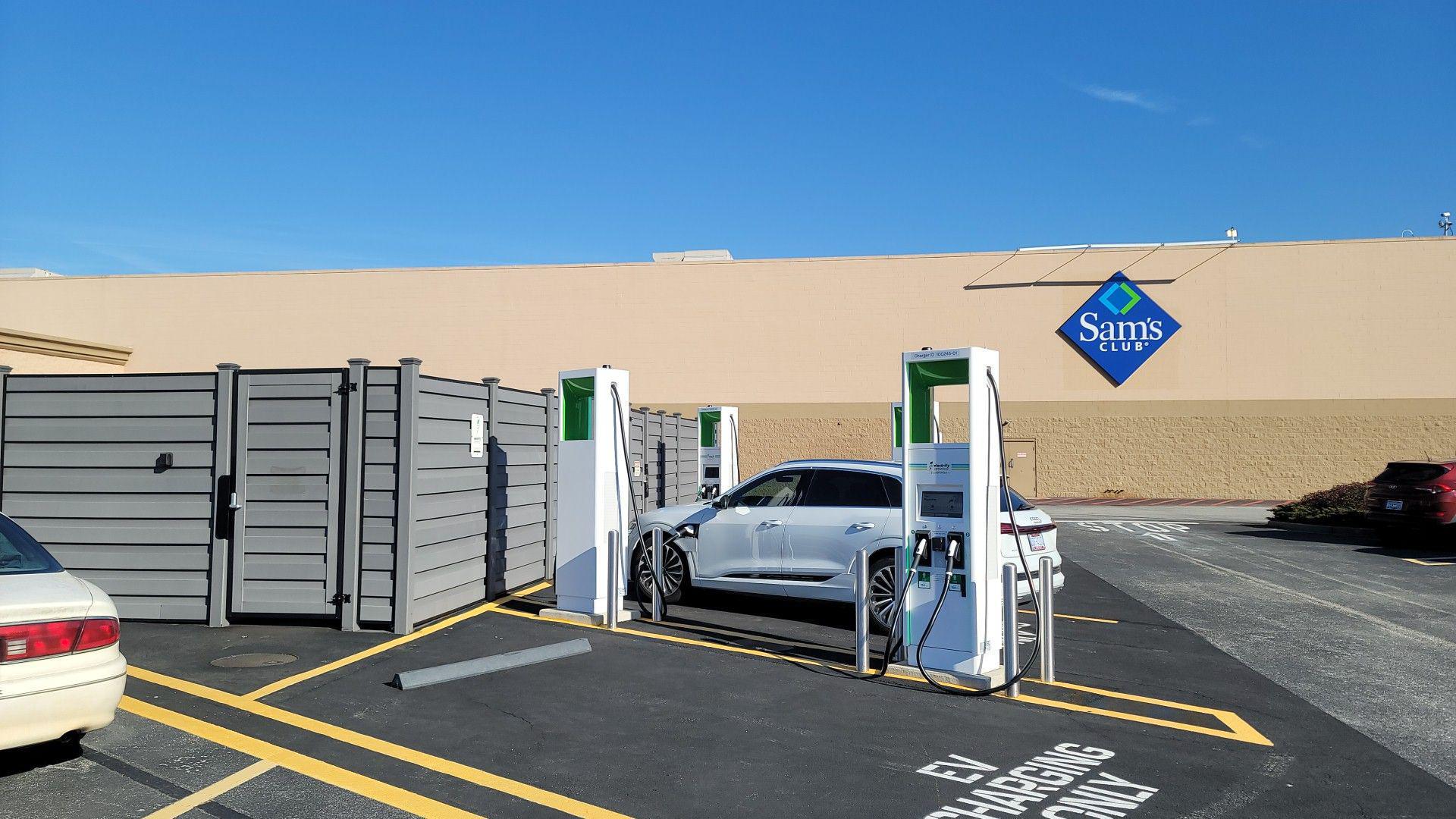 Sam's Club Greenville, SC EV Station