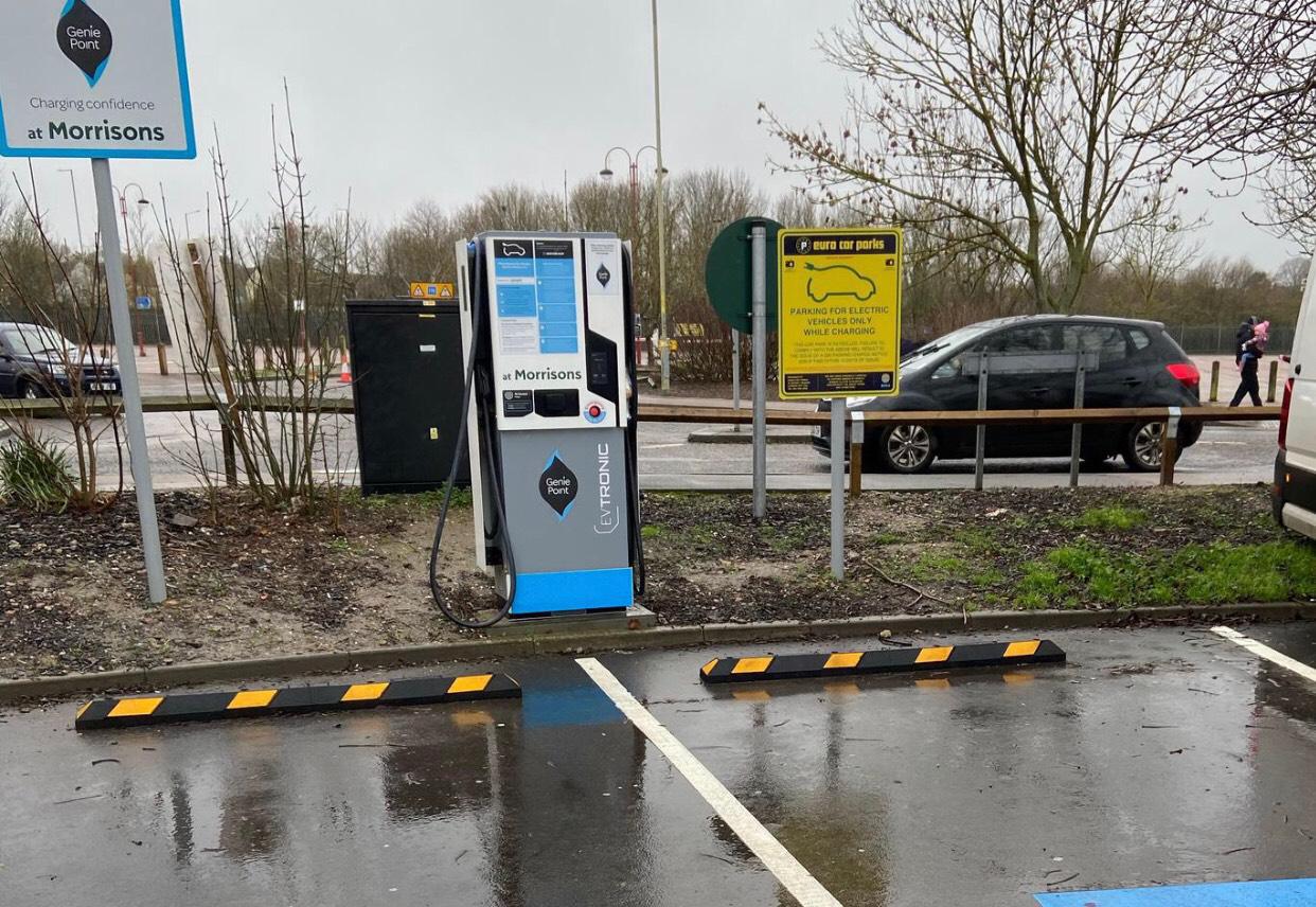 Morrisons Canterbury Ten Perch Road, Canterbury CT1 3TQ EV Station