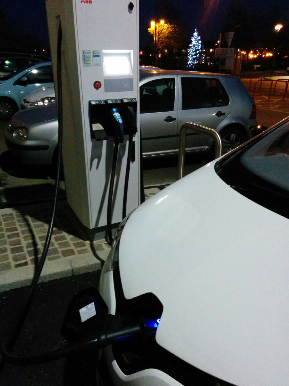 Street Car Park StocktononTees, England EV Station