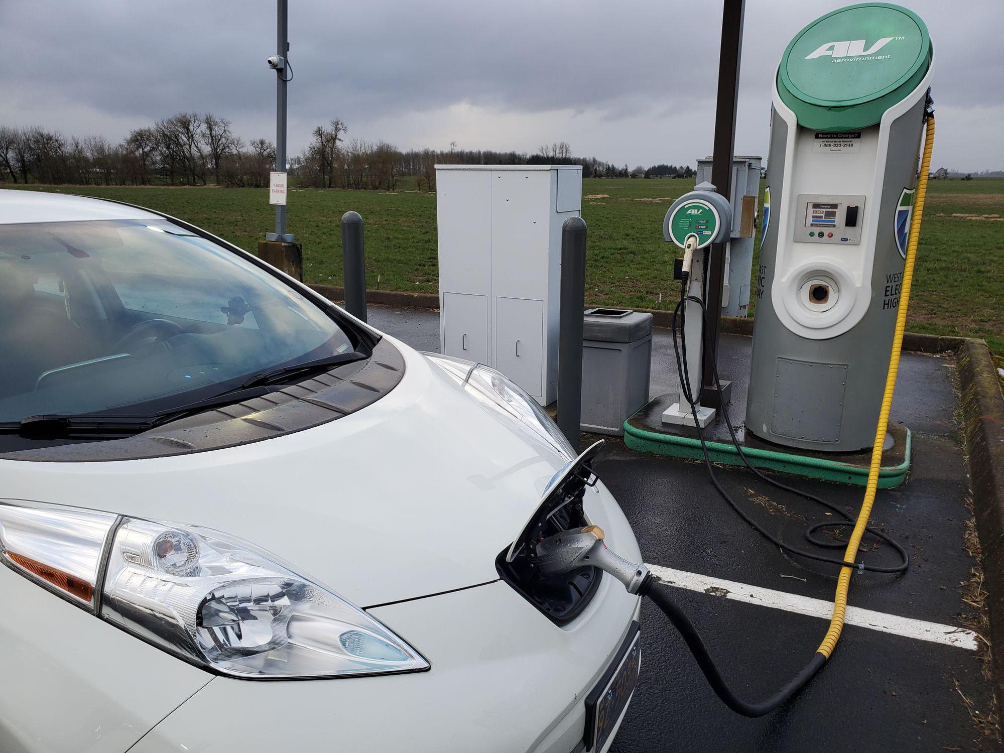 A&W Restaurant Albany Albany, OR EV Station