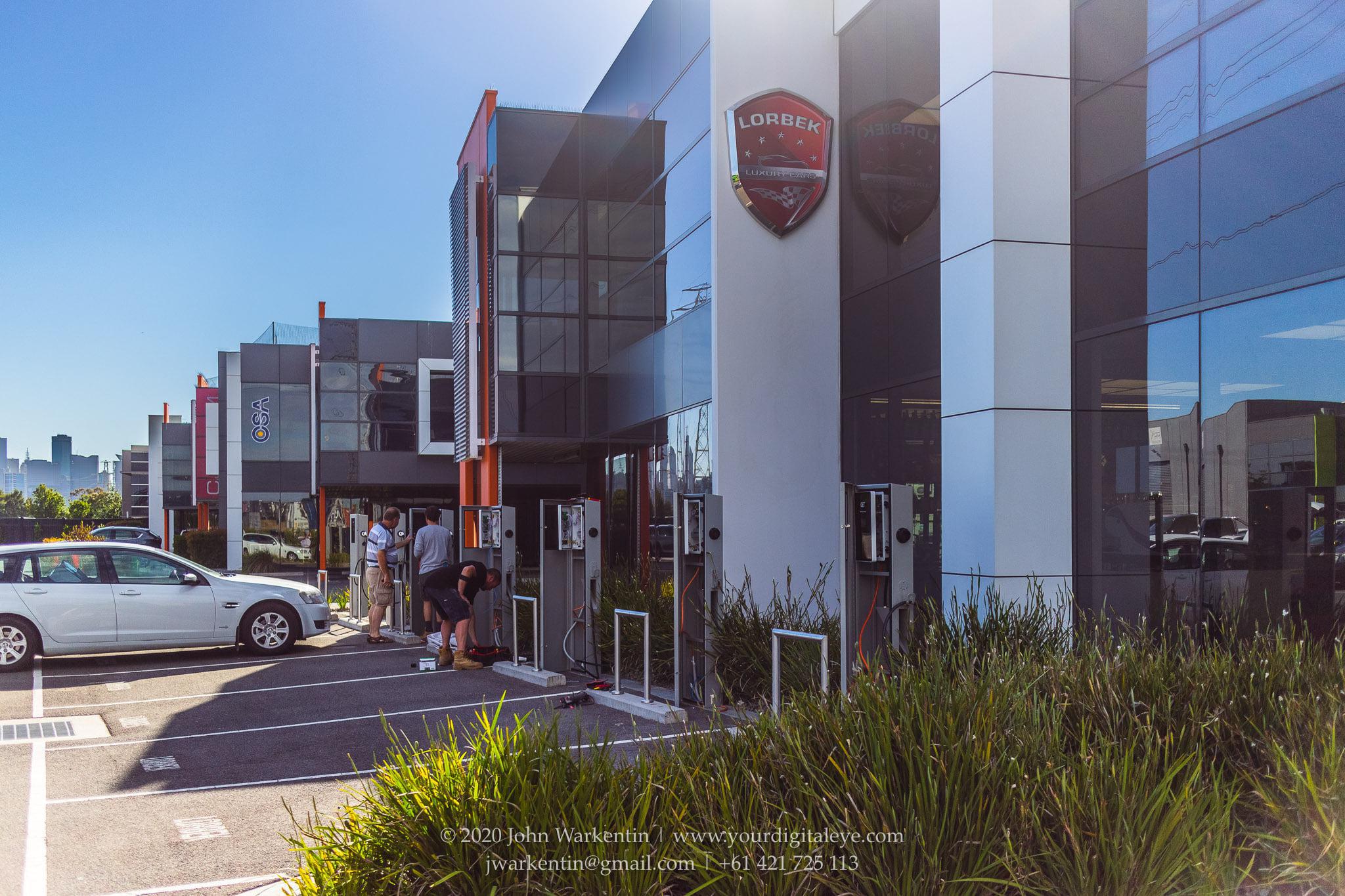 Lorbek Luxury Cars Port Melbourne, VIC EV Station