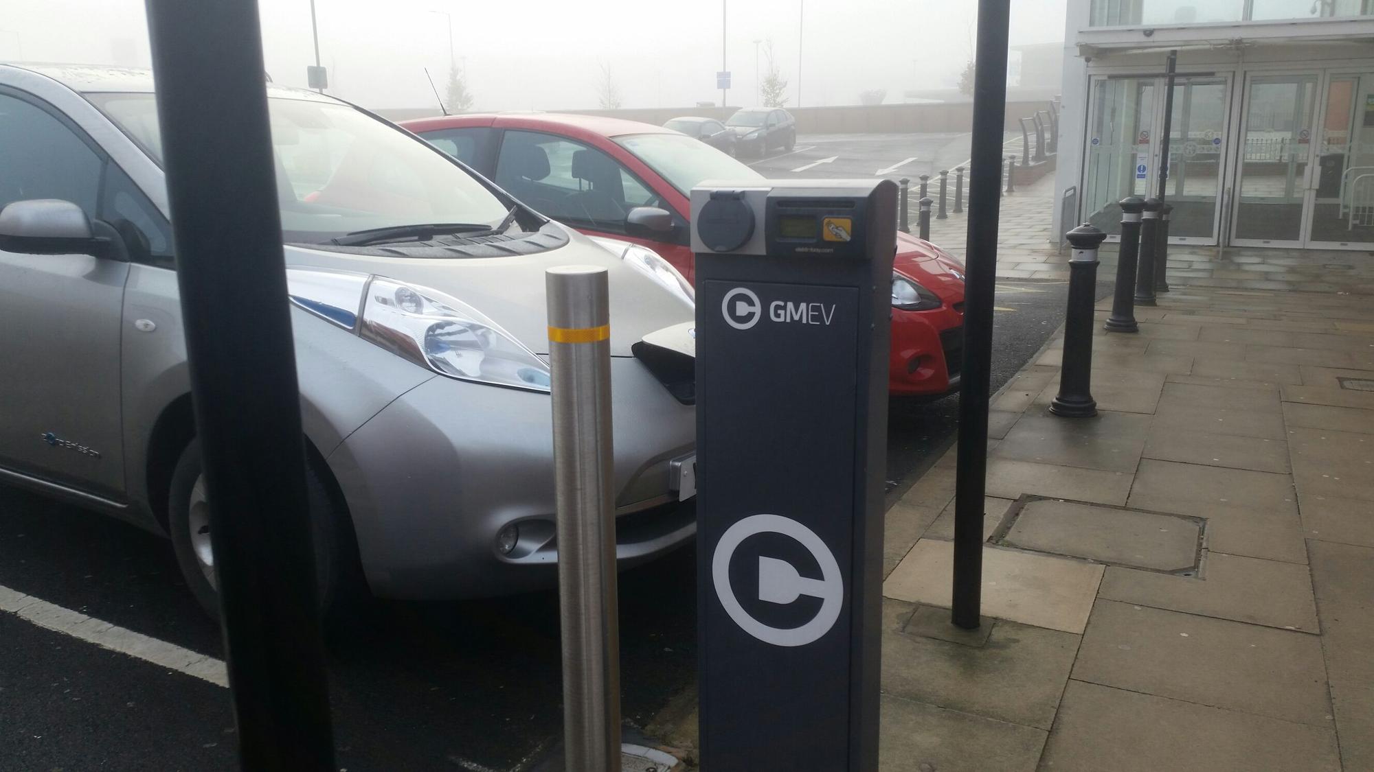 Spinning Gate Shopping Centre Leigh, England EV Station