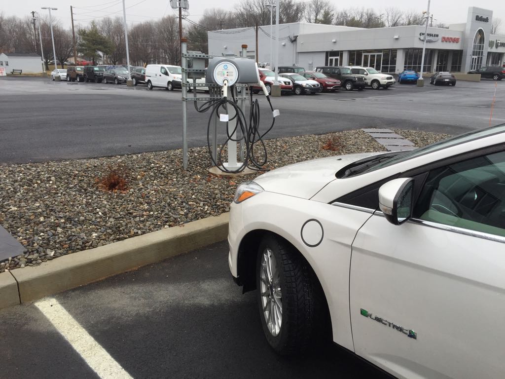 Rothrock Motors Nissan Allentown, PA EV Station