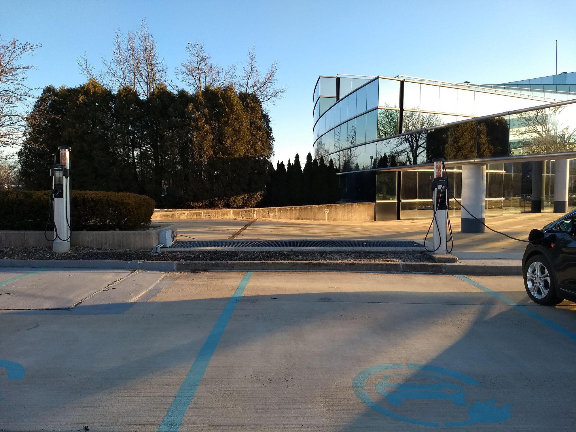 Leviton Corporate Headquarters Melville, NY EV Station