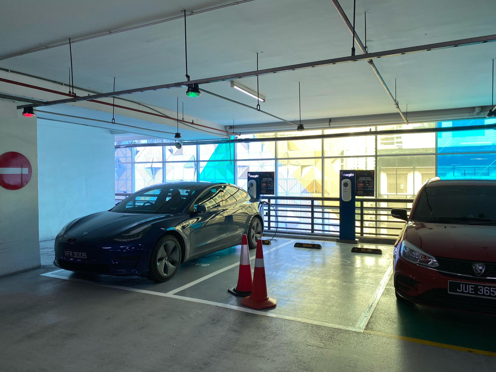 chargEV JBCC KOMTAR (22 kW AC) Johor Bahru, Johor EV Station