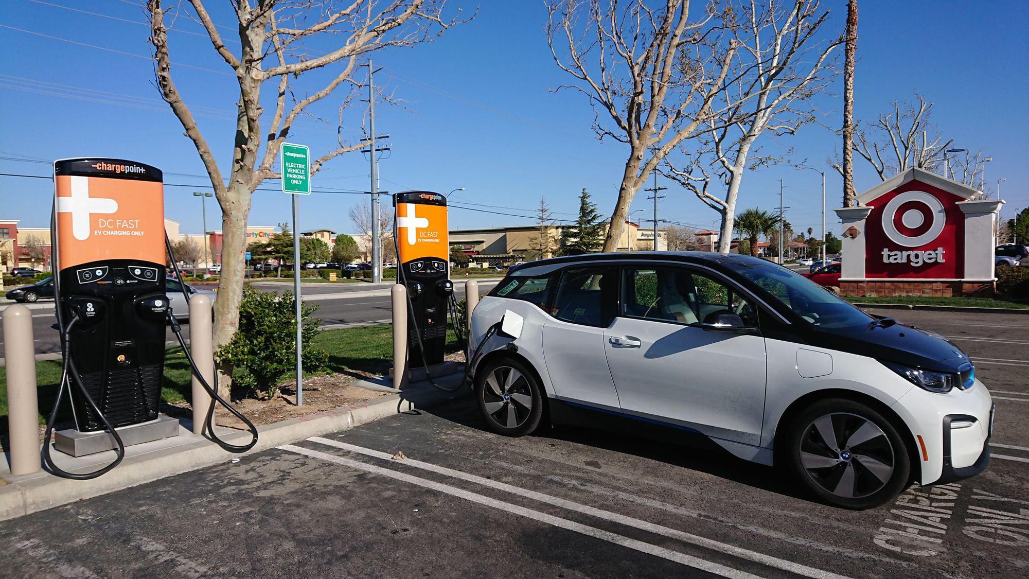 Palmdale Target ChargePoint PlugShare