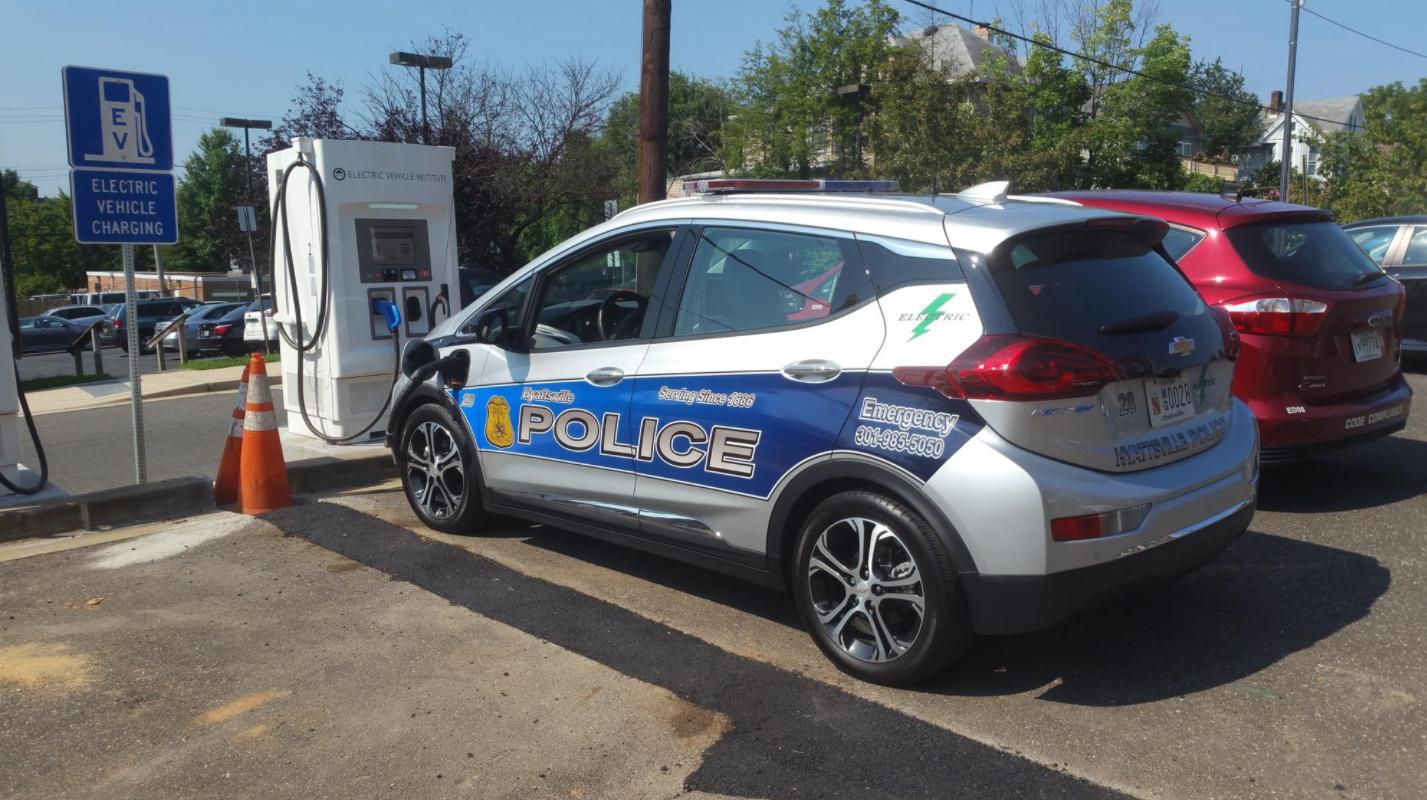 Hyattsville Police Department Hyattsville, MD EV Station