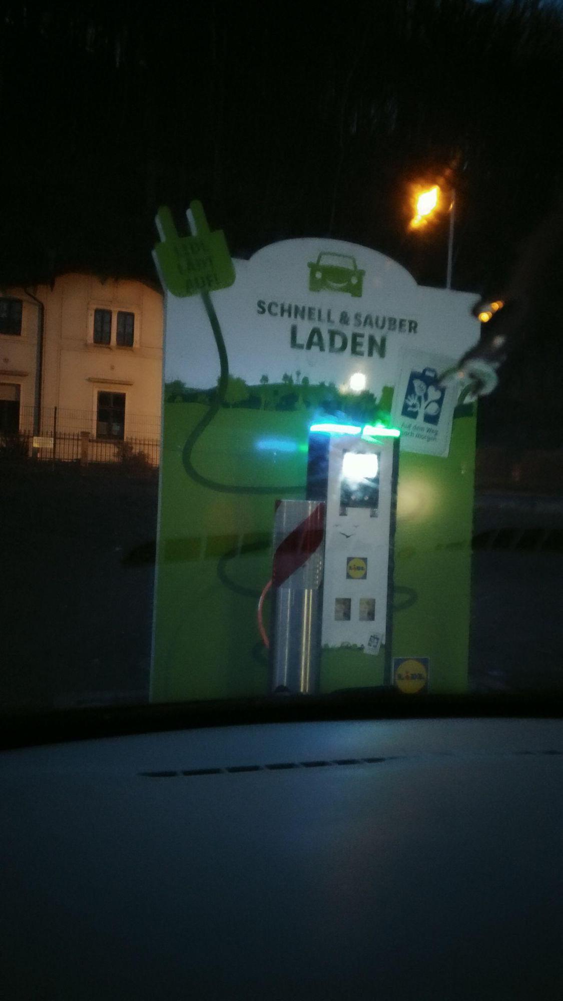 Lidl Bad Schandau, SN EV Station