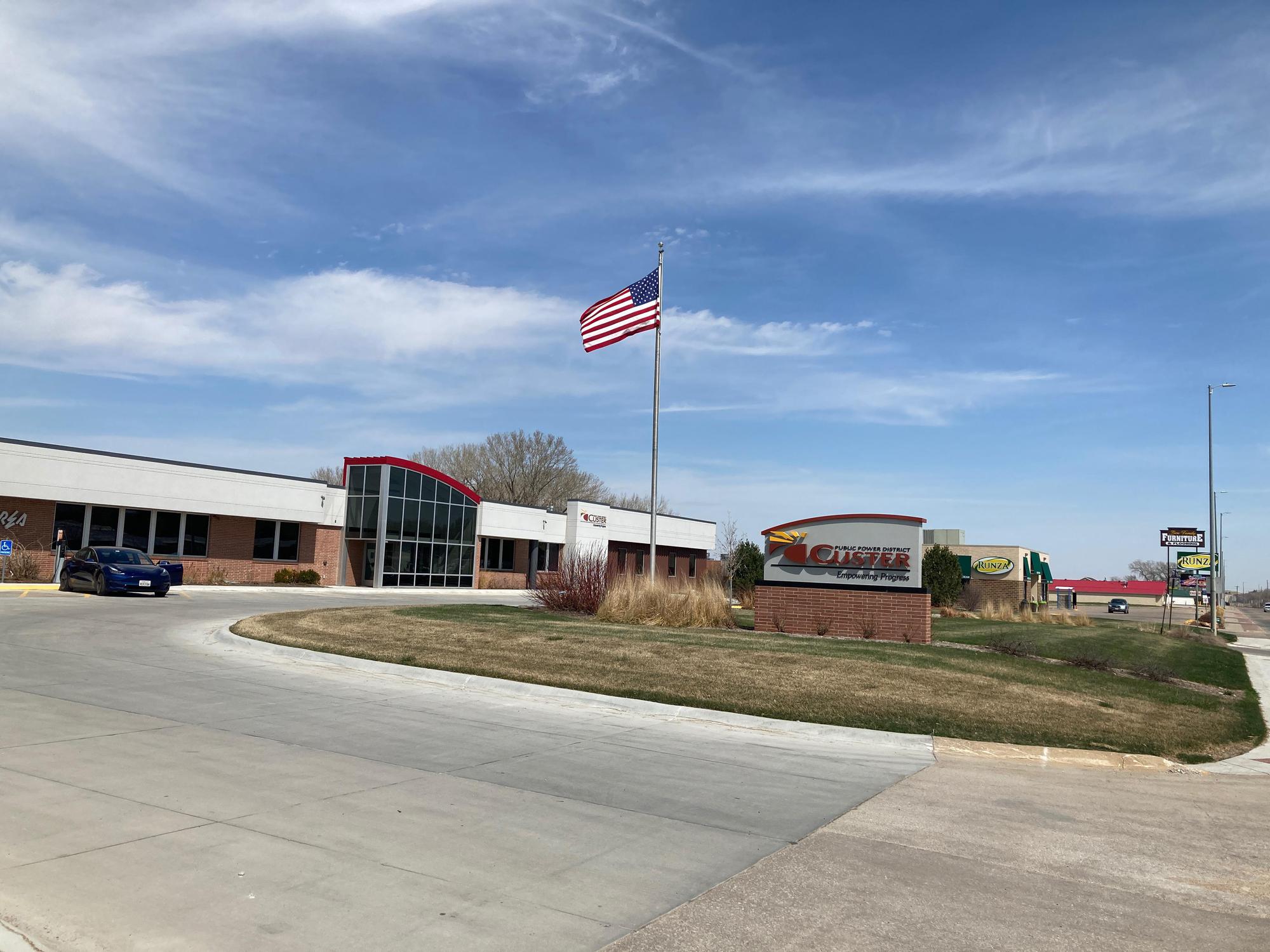 Custer Public Power District Office Broken Bow, NE EV Station