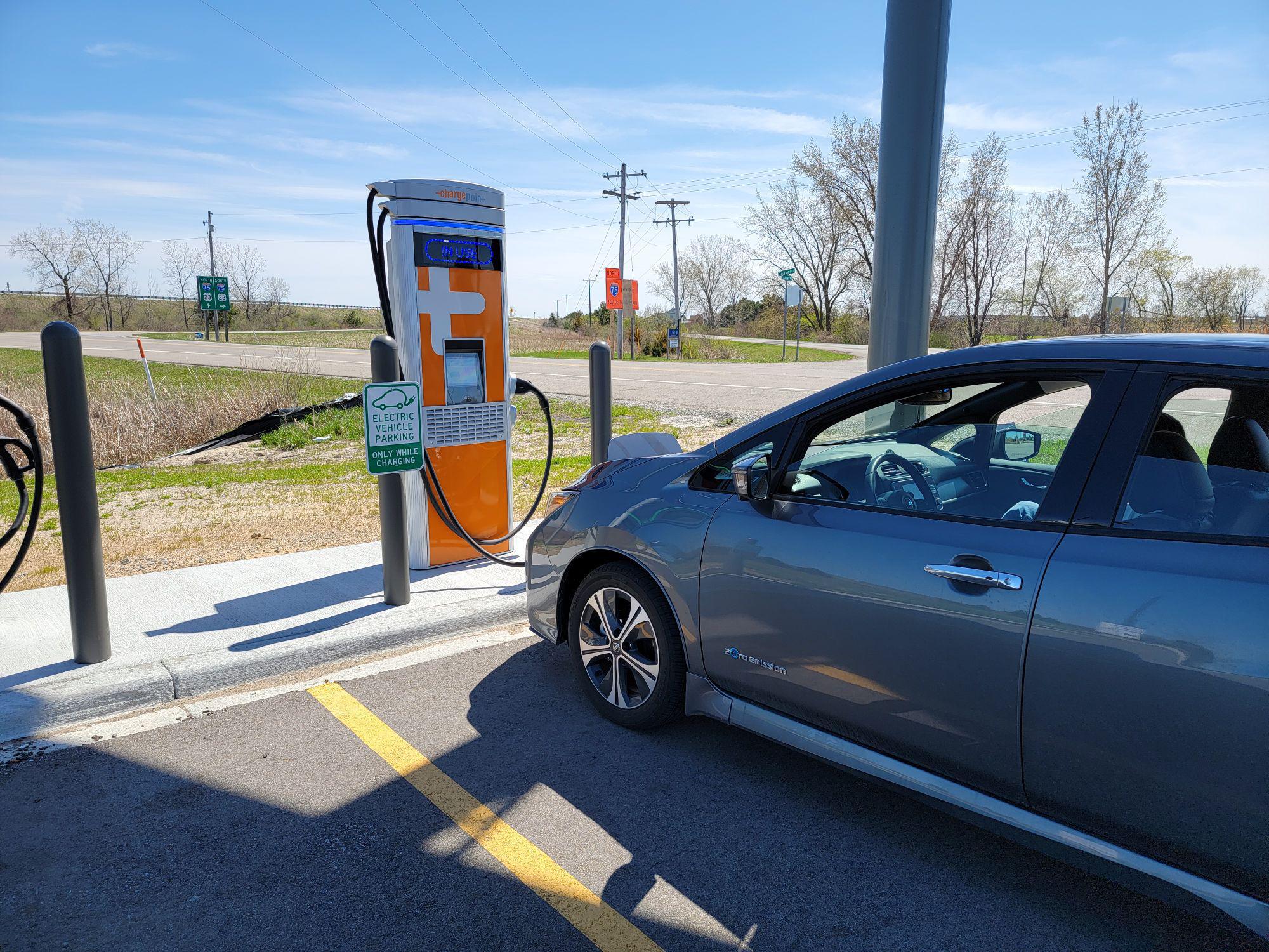 The Jerky Outlet Kawkawlin, MI EV Station