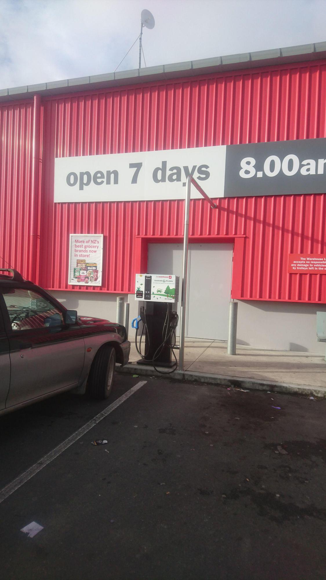 The Warehouse Kaitaia Kaitaia, Northland EV Station