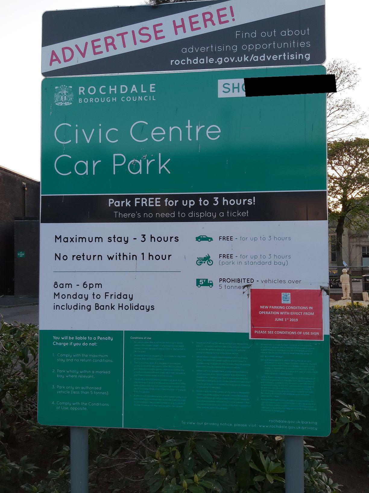 Heywood Civic Centre 7 Hornby St, Heywood OL10 1AA EV Station