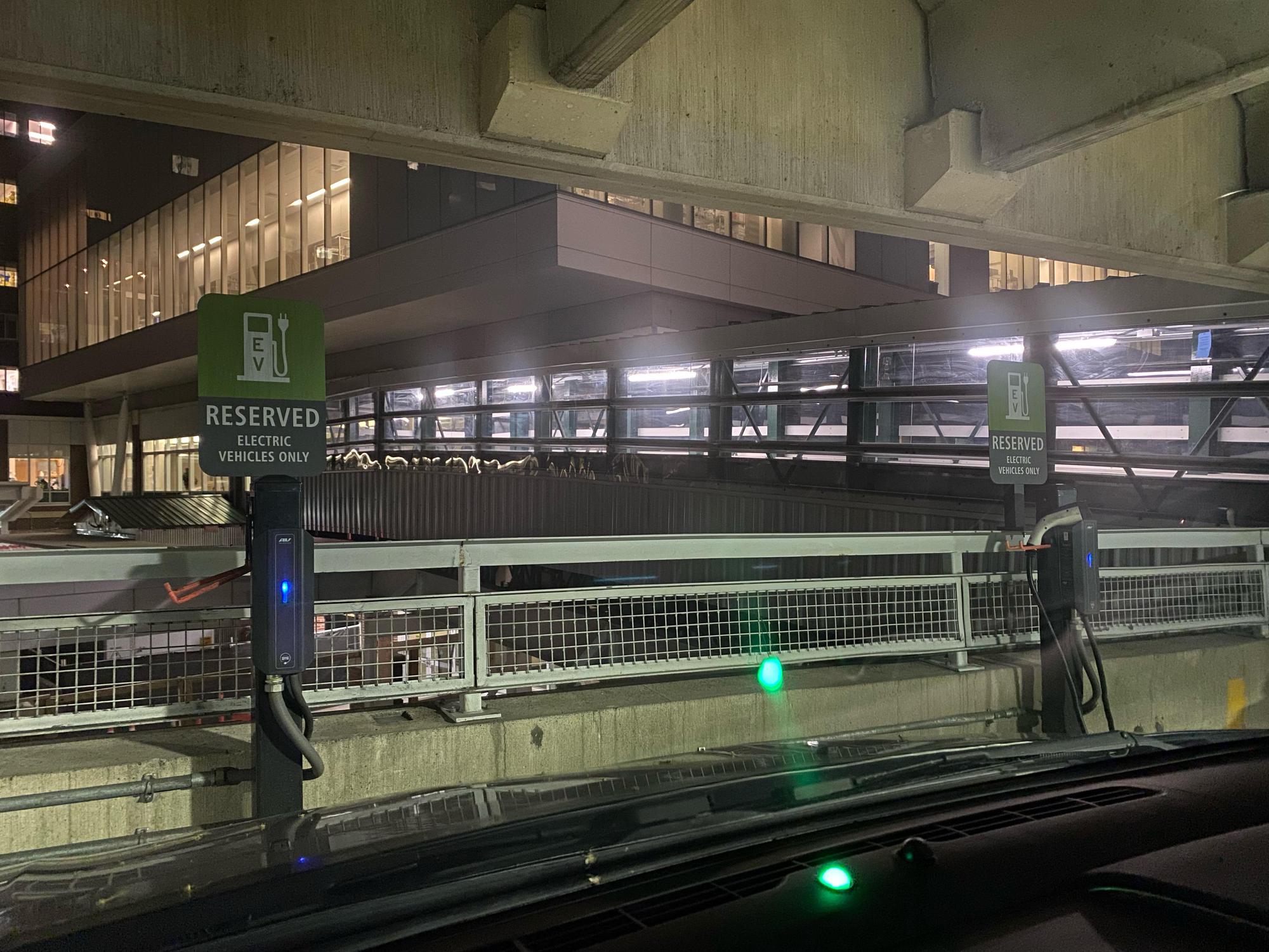 Maine Medical Center Parking Garage Portland, ME EV Station