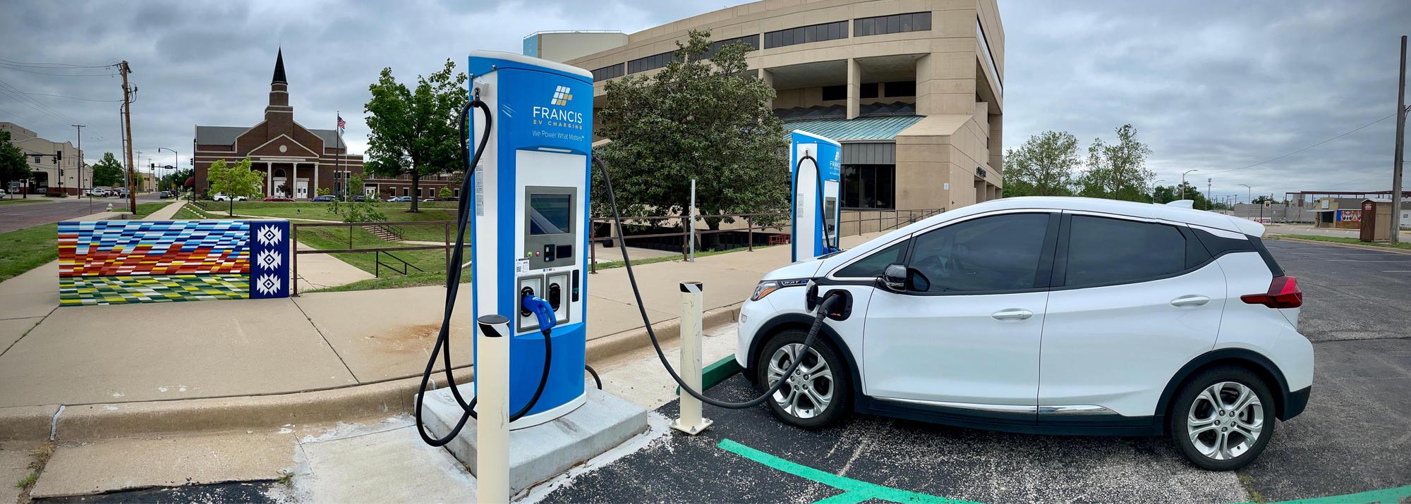 Ponca City Development Authority Ponca City, OK EV Station