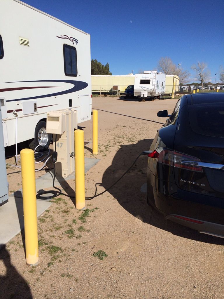 Ridgecrest Fairgrounds RV Park Ridgecrest, CA EV Station