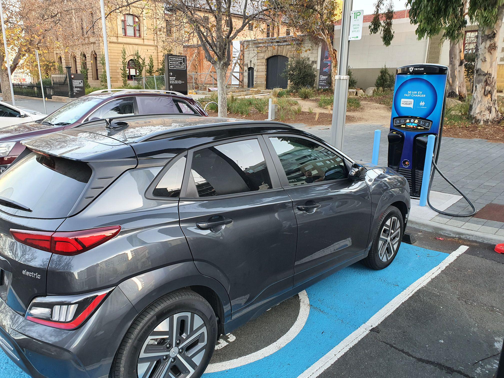 Dunn Place Car Park Hobart, TAS EV Station