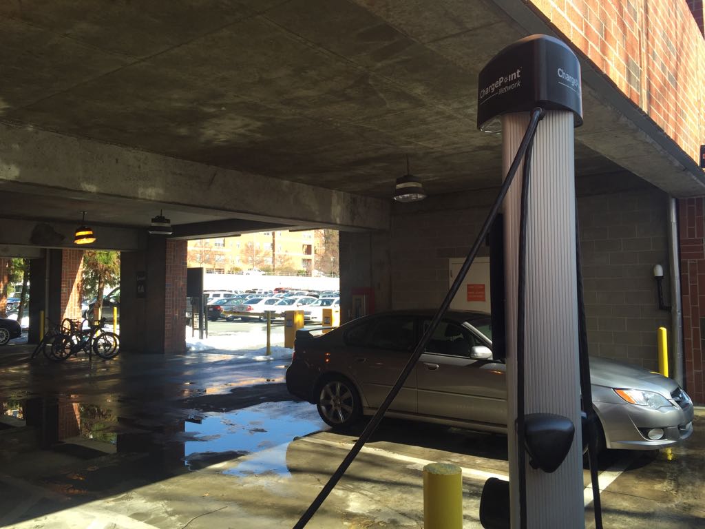 UNC School of Business Parking Deck Chapel Hill, NC EV Station
