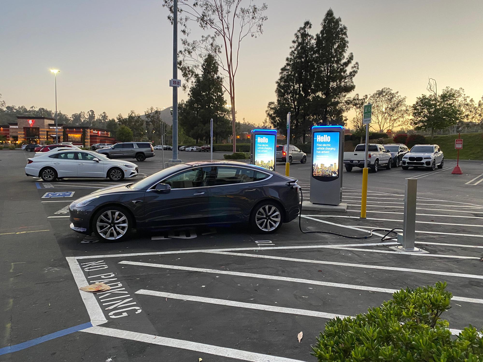 Westfield North County Macy's Escondido, CA EV Station