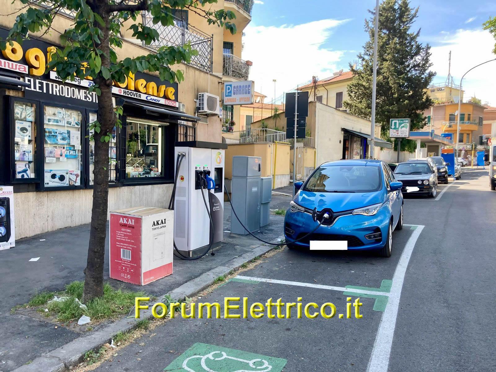 Circonvallazione Gianicolense Roma, Lazio EV Station