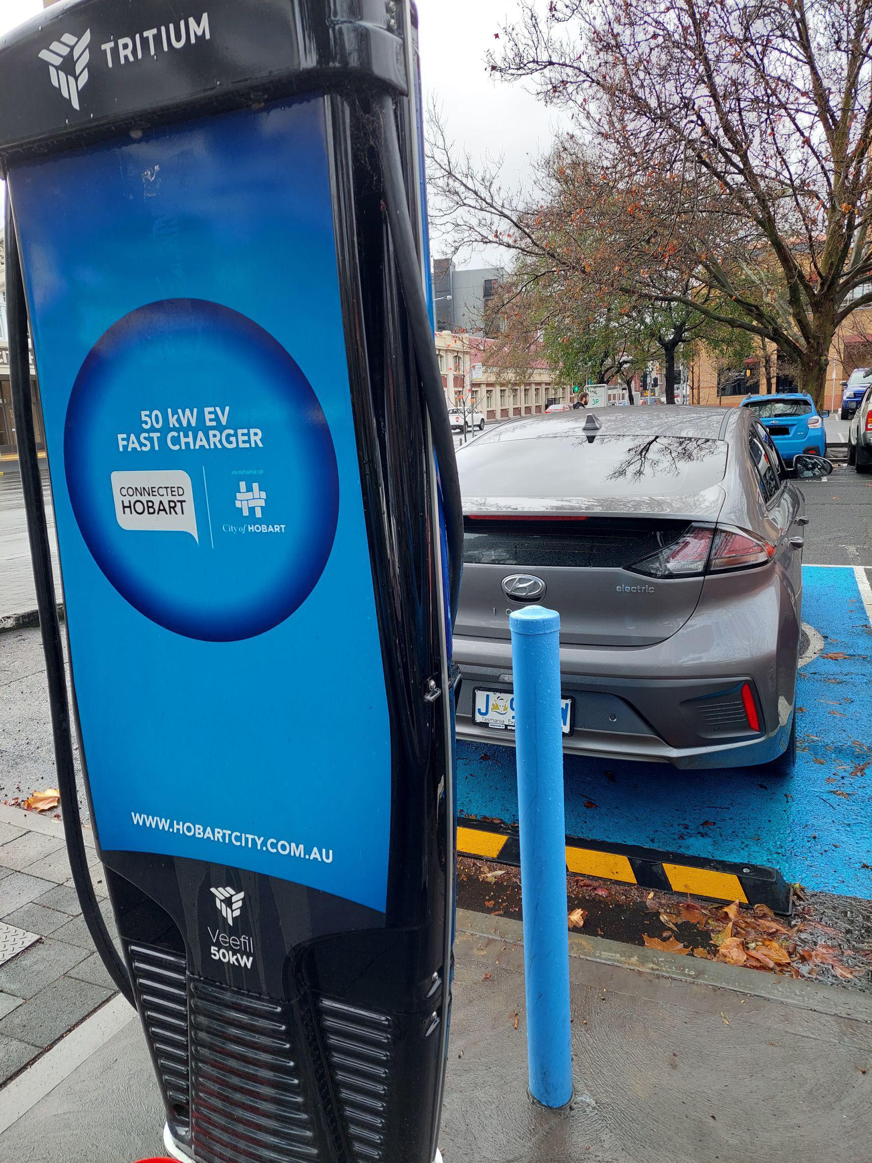 Dunn Place Car Park Hobart, TAS EV Station
