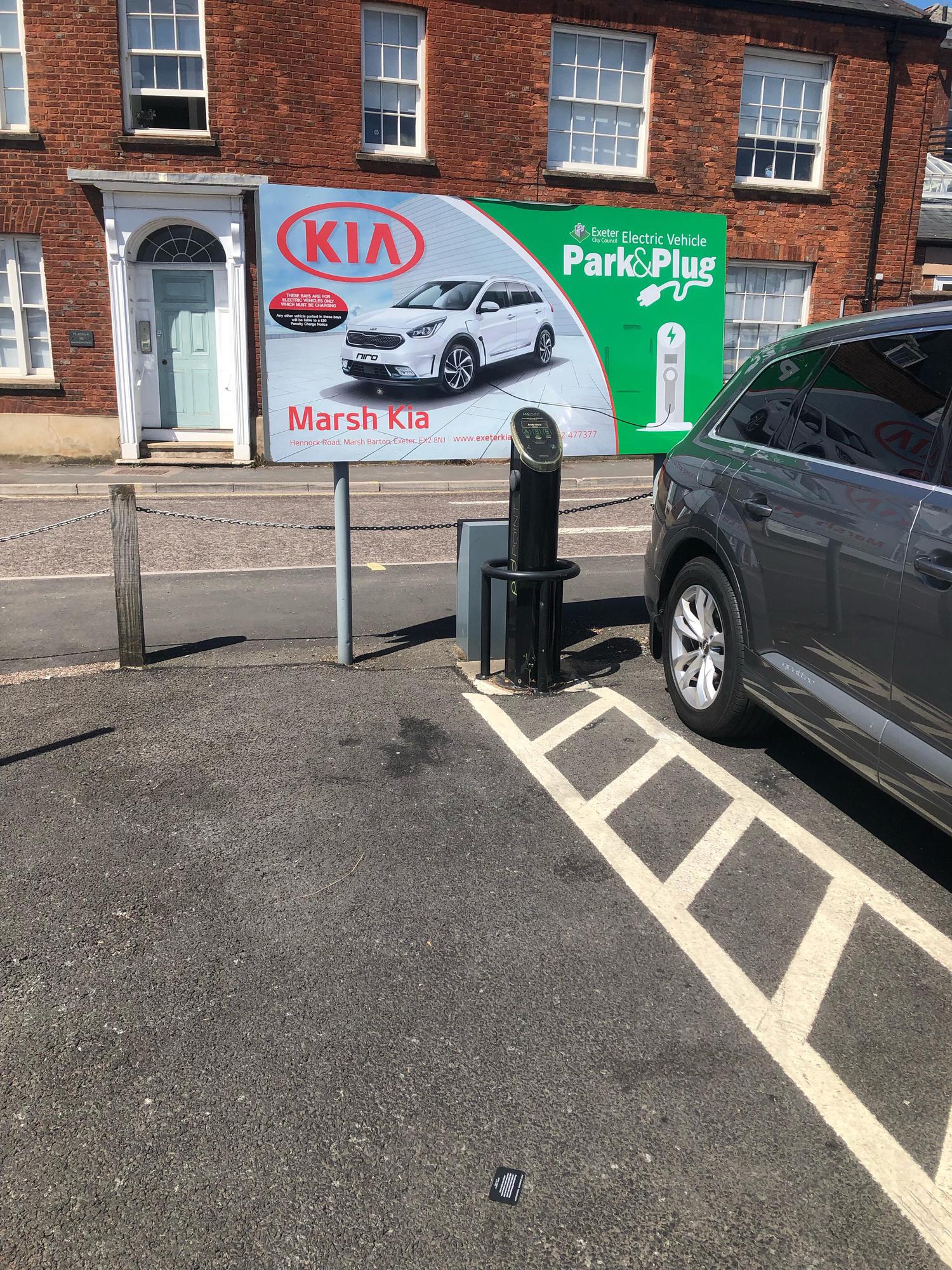 Magdalen St Car Park Exeter, England EV Station