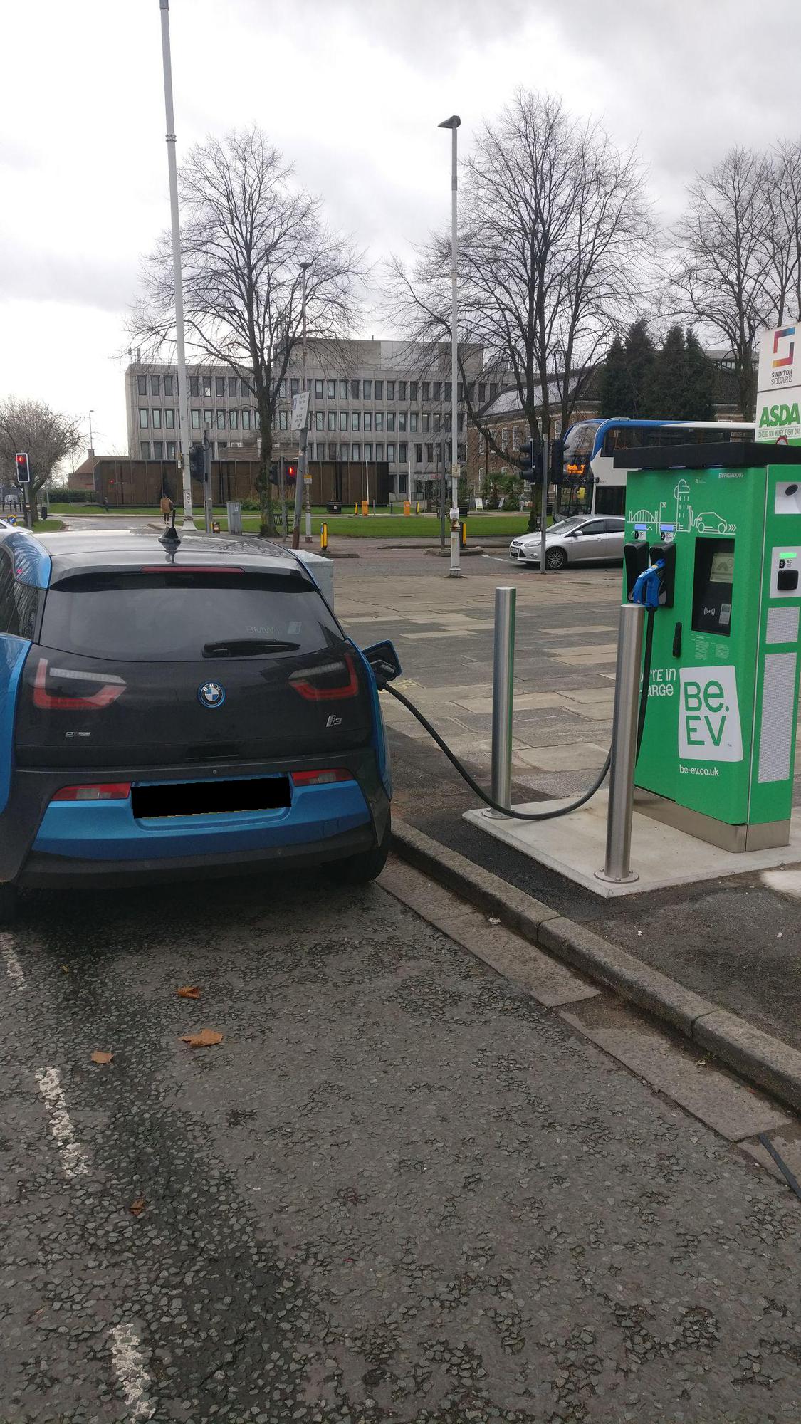 Wellington Road Parking/Charging Swinton, England EV Station